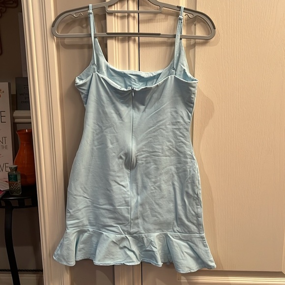 Princess Polly Kiribati Mini Dress- Blue. Size 6 - Picture 4 of 7